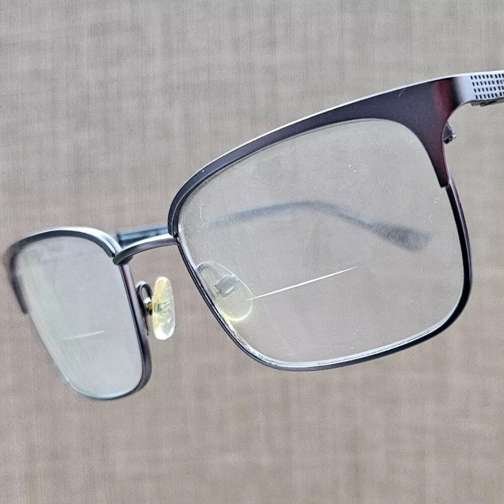 Banana Republic Eyeglasses Frame EDMUND ORW 140 51[]18 Gunmetal Unisex Glasses